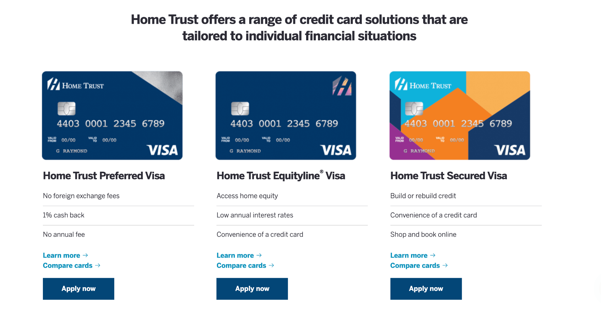 Home Trust Credit Card - Learn How to Apply