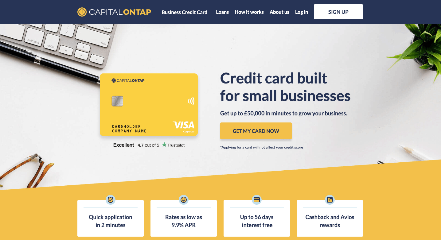 Capital on Tap Credit Card - See How to Apply