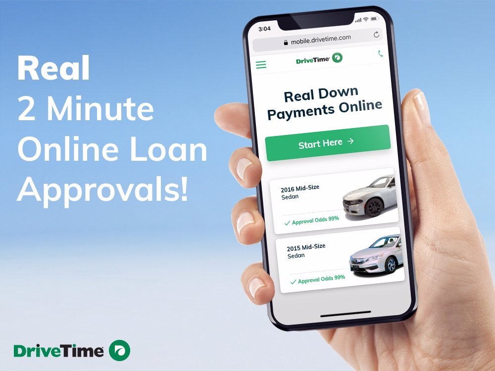 DriveTime - How to Apply for a Car Loan